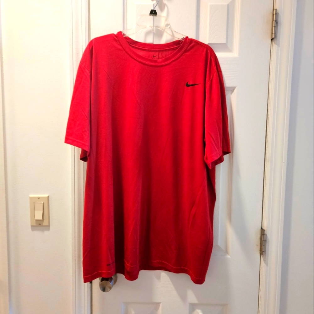 NIKE - DRI FIT TEE 3XL Tall RED